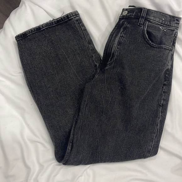 Abercrombie & Fitch - Crop Wide Leg Ultra High Rise Jean - Picture 1 of 4